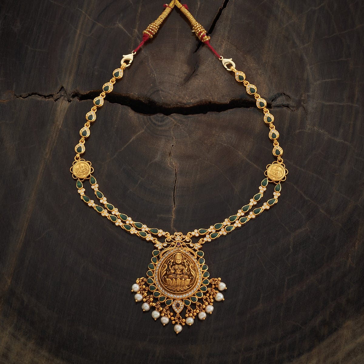 Silver Temple Necklace 170607 - Image 2