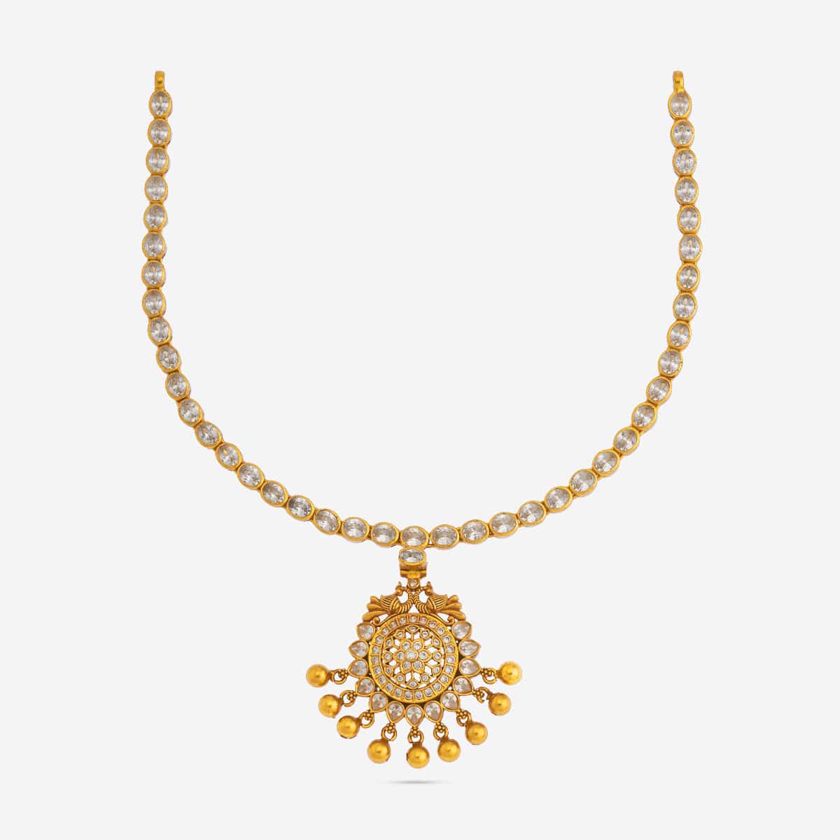 Silver Temple Necklace 173303 - Image 4
