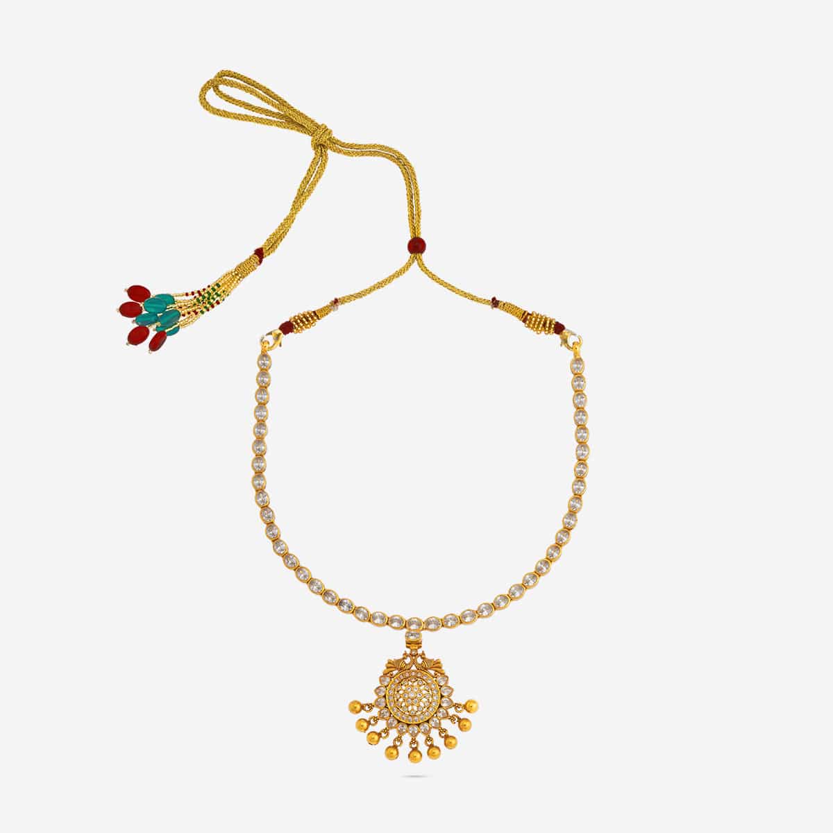 Silver Temple Necklace 173303 - Image 6
