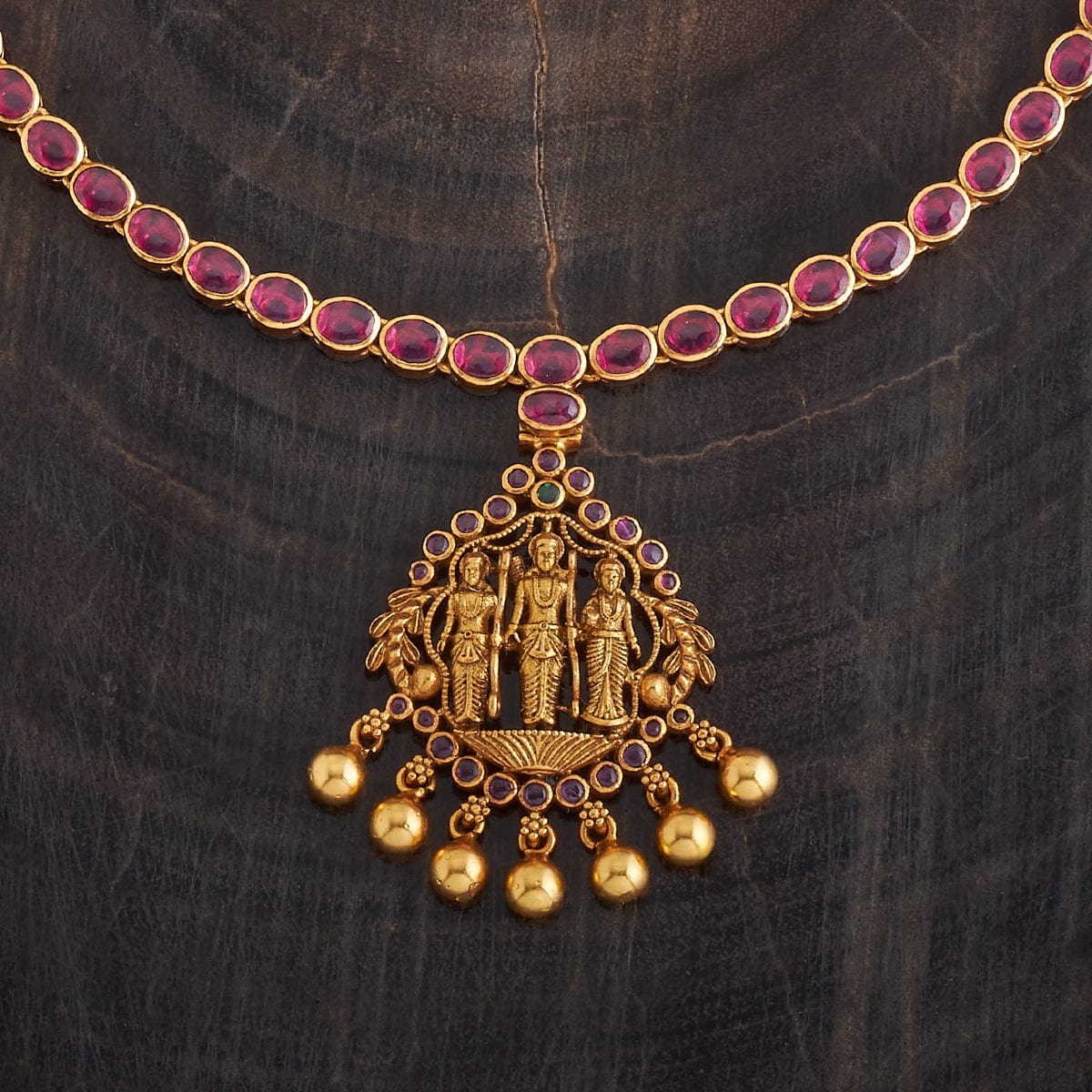 Silver Temple Necklace 173308 - Image 3