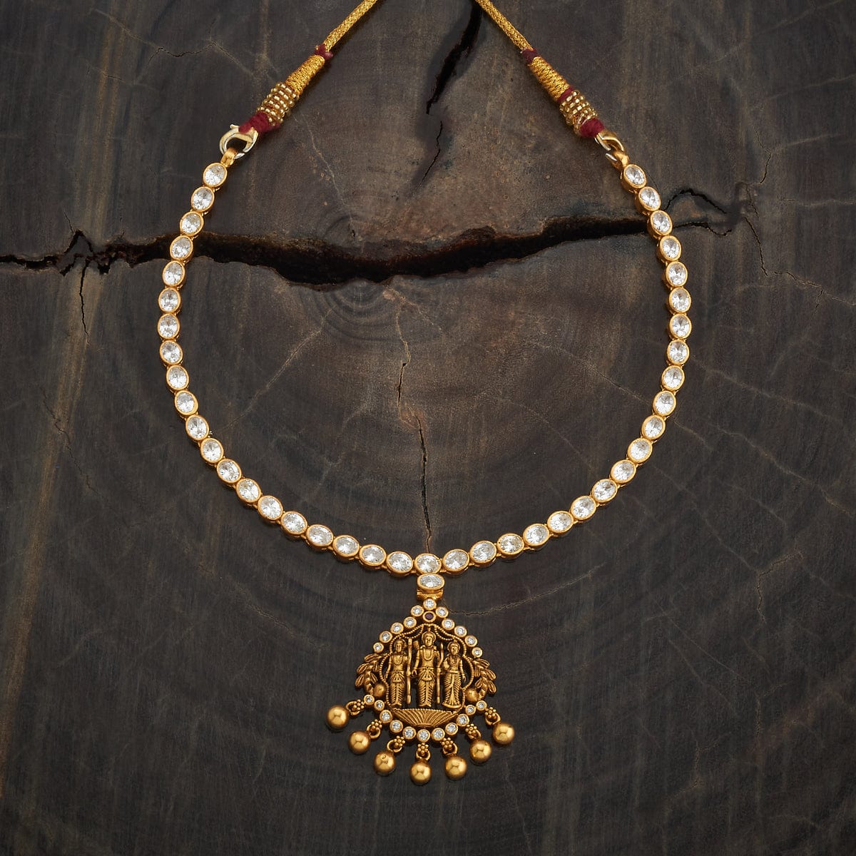 Silver Temple Necklace 173308 - Image 5