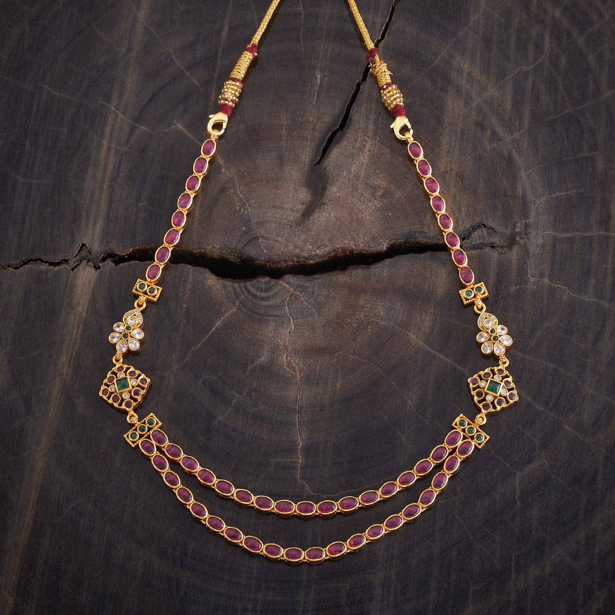 Silver Temple Necklace 173311 - Image 4