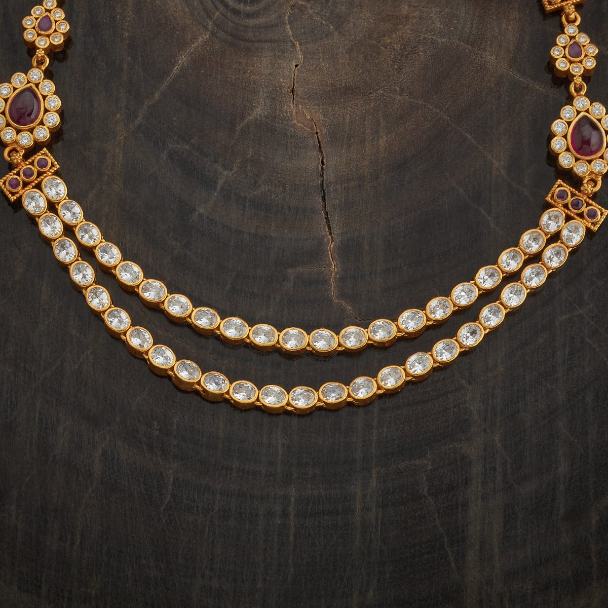 Reversible Silver Temple Necklace 173318 - Image 3