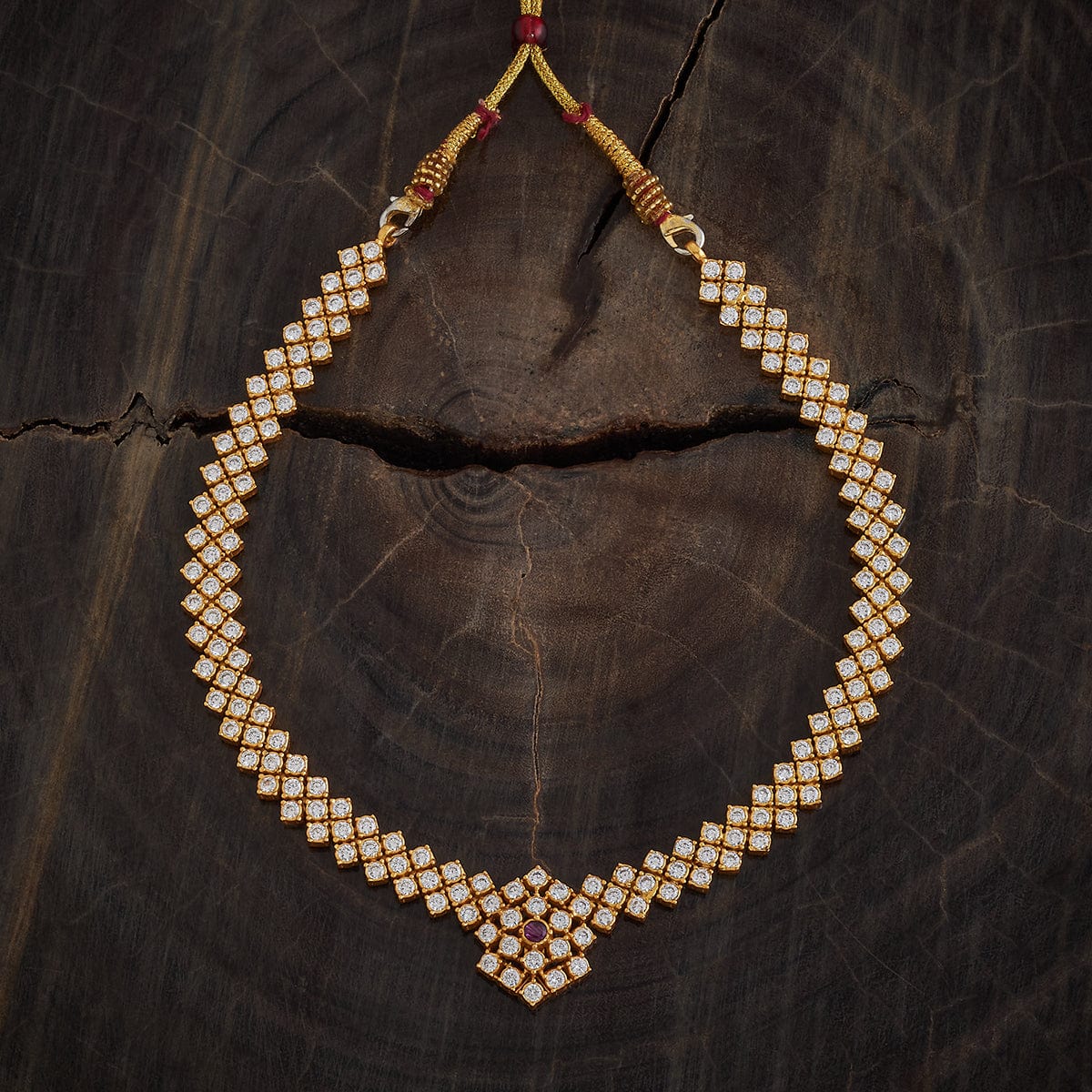 Silver Temple Necklace 173352 - Image 2