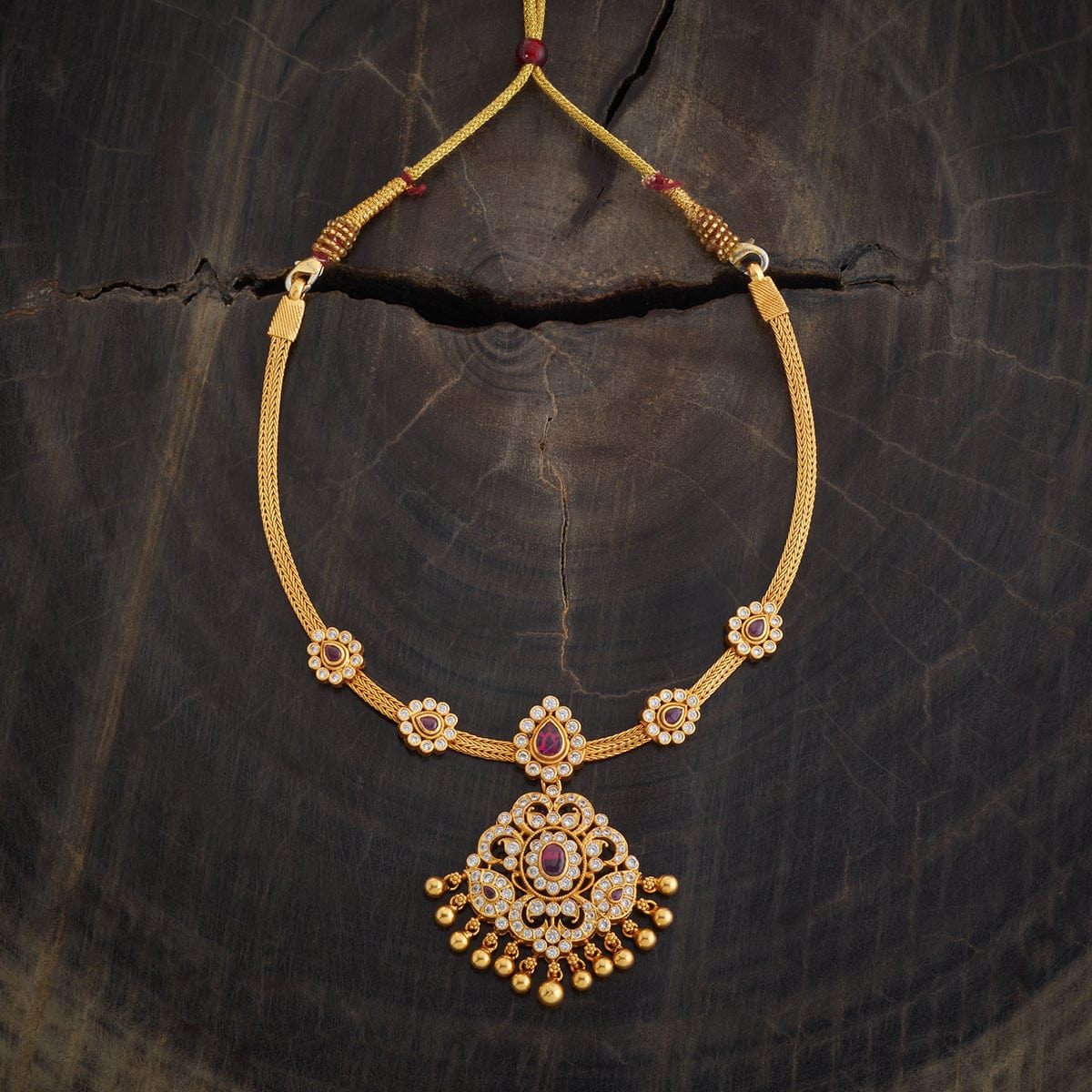 Silver Temple Necklace 173360 - Image 4