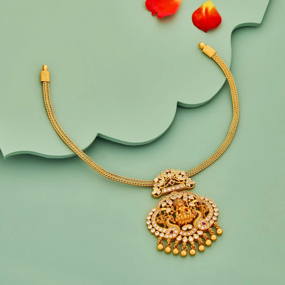 Silver Temple Necklace 173447 - Image 2
