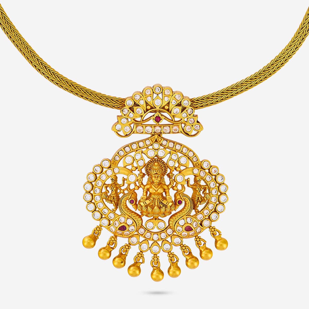 Silver Temple Necklace 173447 - Image 4