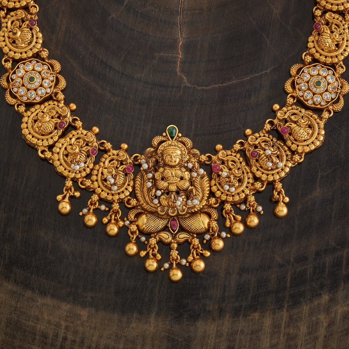 Silver Temple Necklace 173463 - Image 4