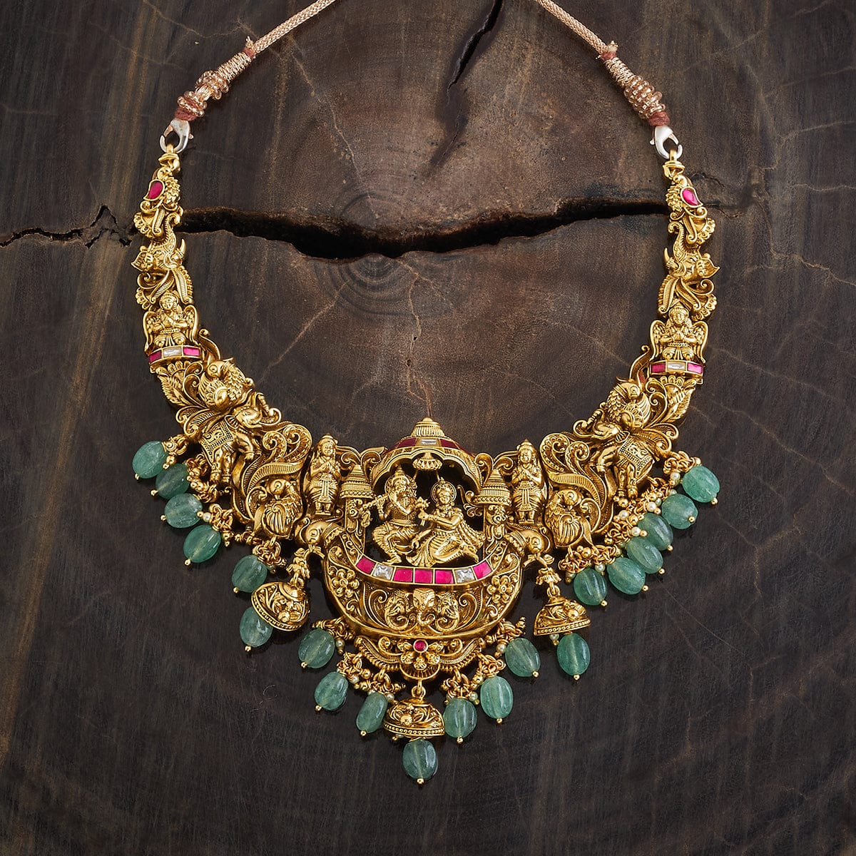 Silver Temple Necklace 173619 - Image 2