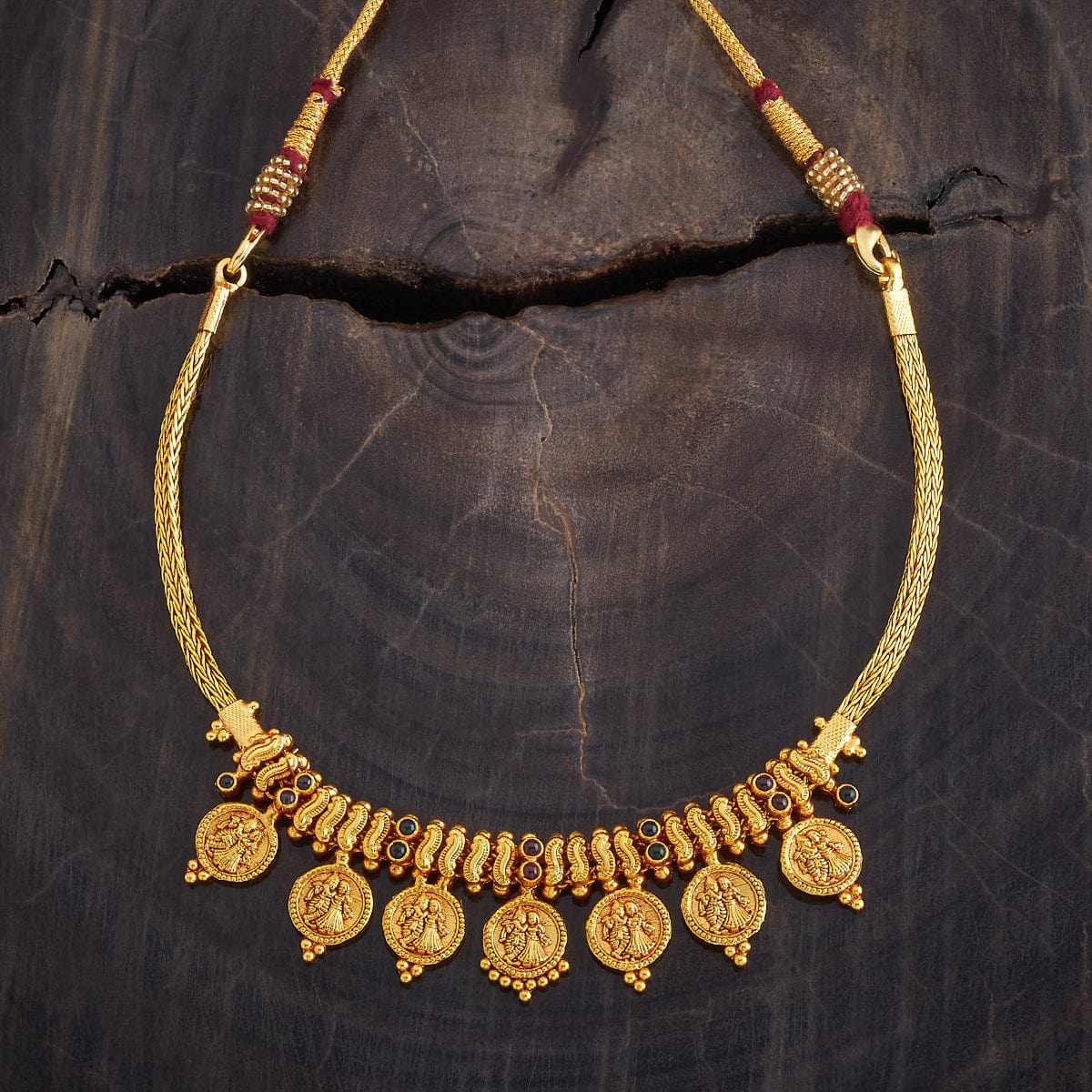 Silver Temple Necklace 174120 - Image 2