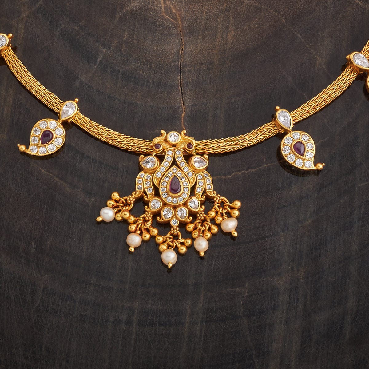 Silver Temple Necklace 174243 - Image 3