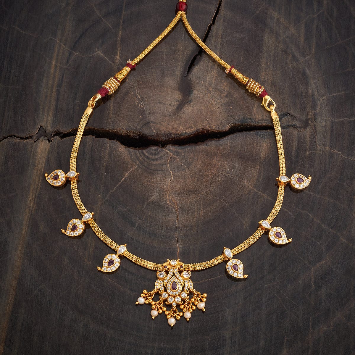 Silver Temple Necklace 174243 - Image 4