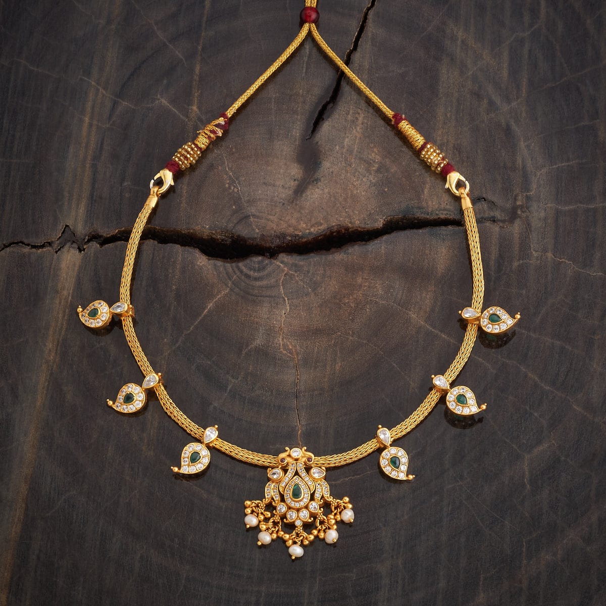 Silver Temple Necklace 174243 - Image 5