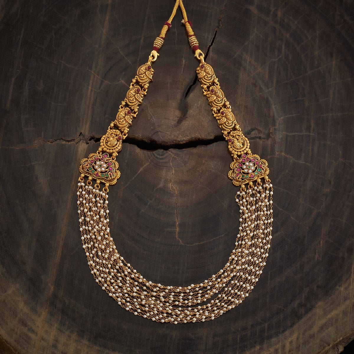 Silver Temple Necklace 174302 - Image 2