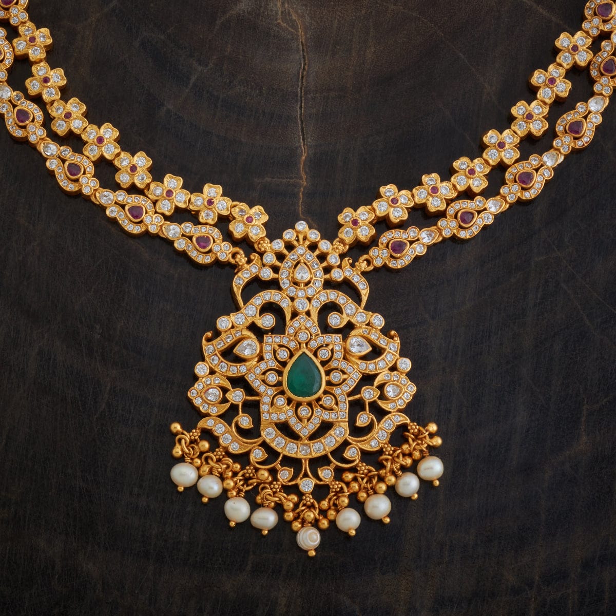 Silver Temple Necklace 176441 - Image 3