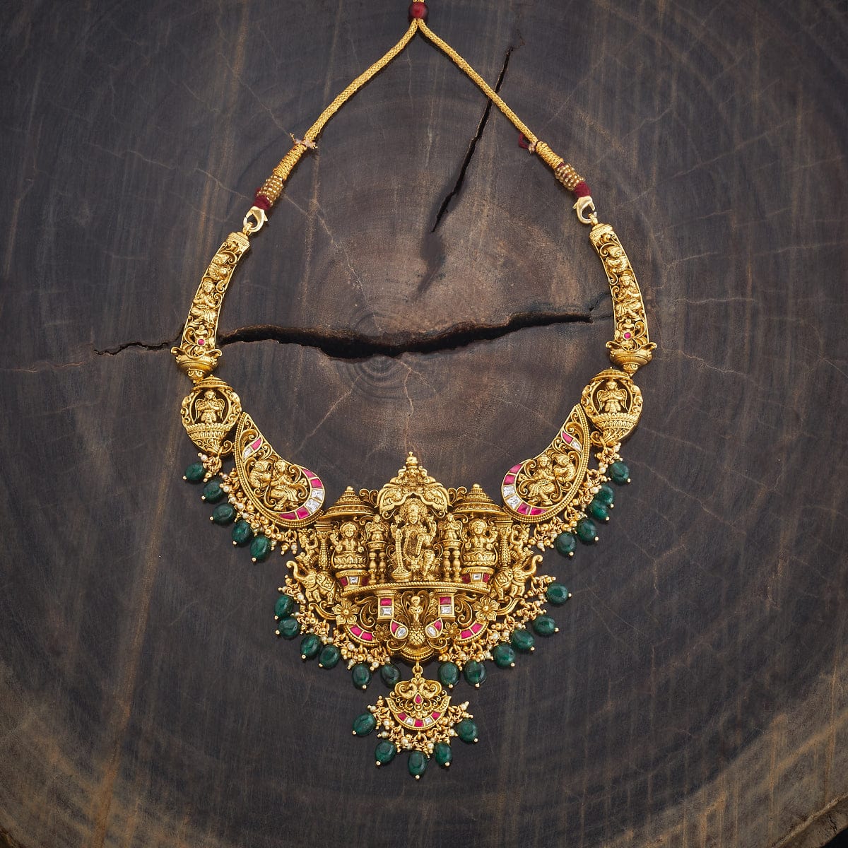 Silver Temple Necklace 177131 - Image 3