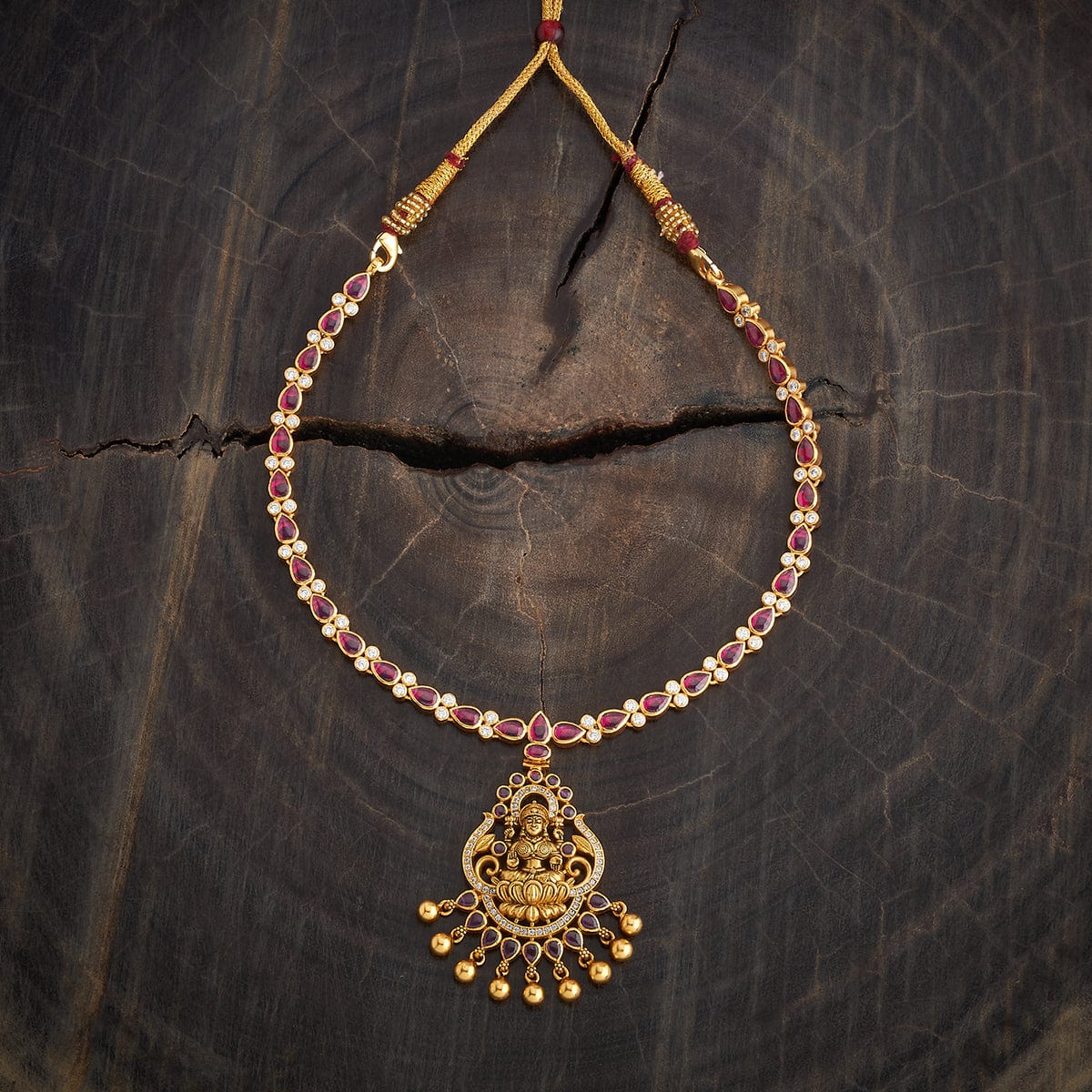 Silver Temple Necklace 177188 - Image 4