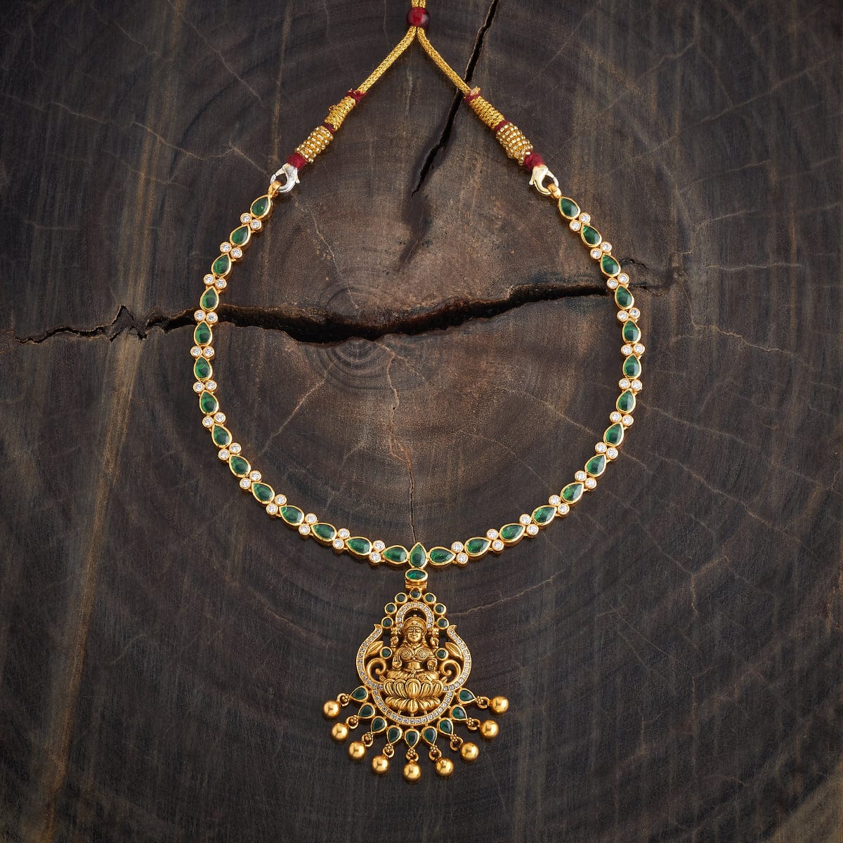 Silver Temple Necklace 177188 - Image 6
