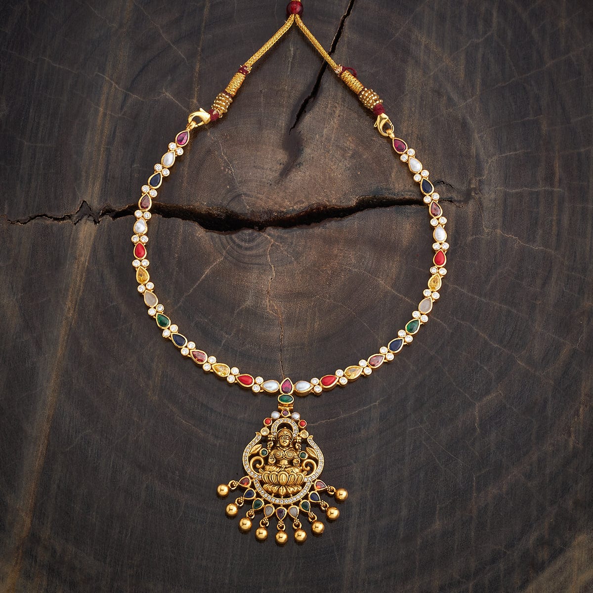 Silver Temple Necklace 177188 - Image 7