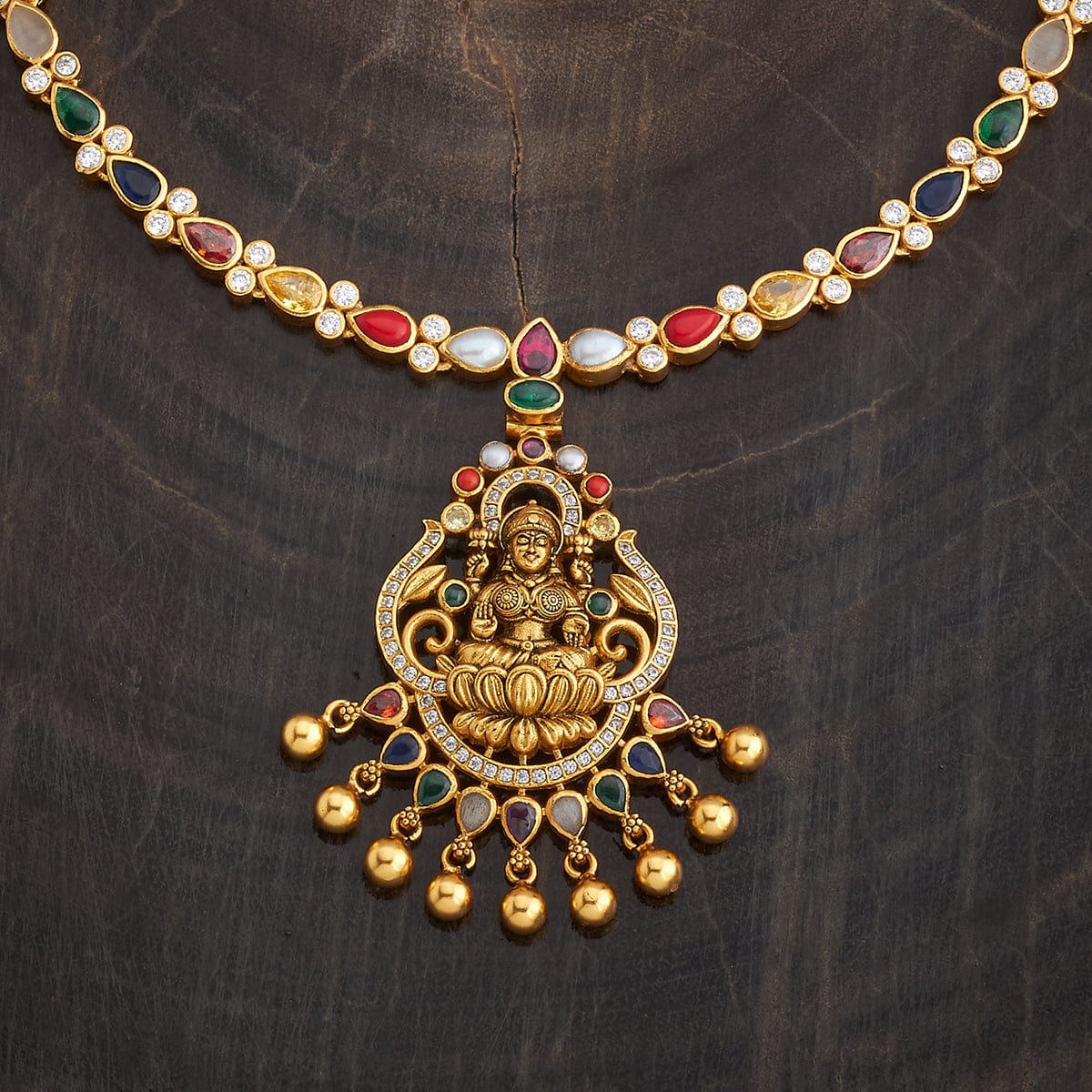Silver Temple Necklace 177188 - Image 8