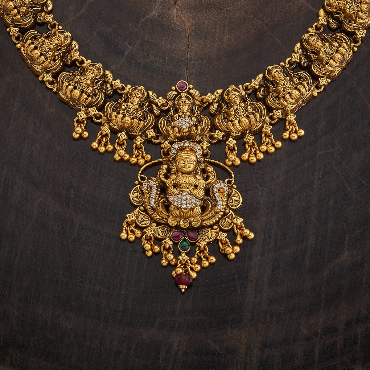 Silver Temple Necklace 177194 - Image 3