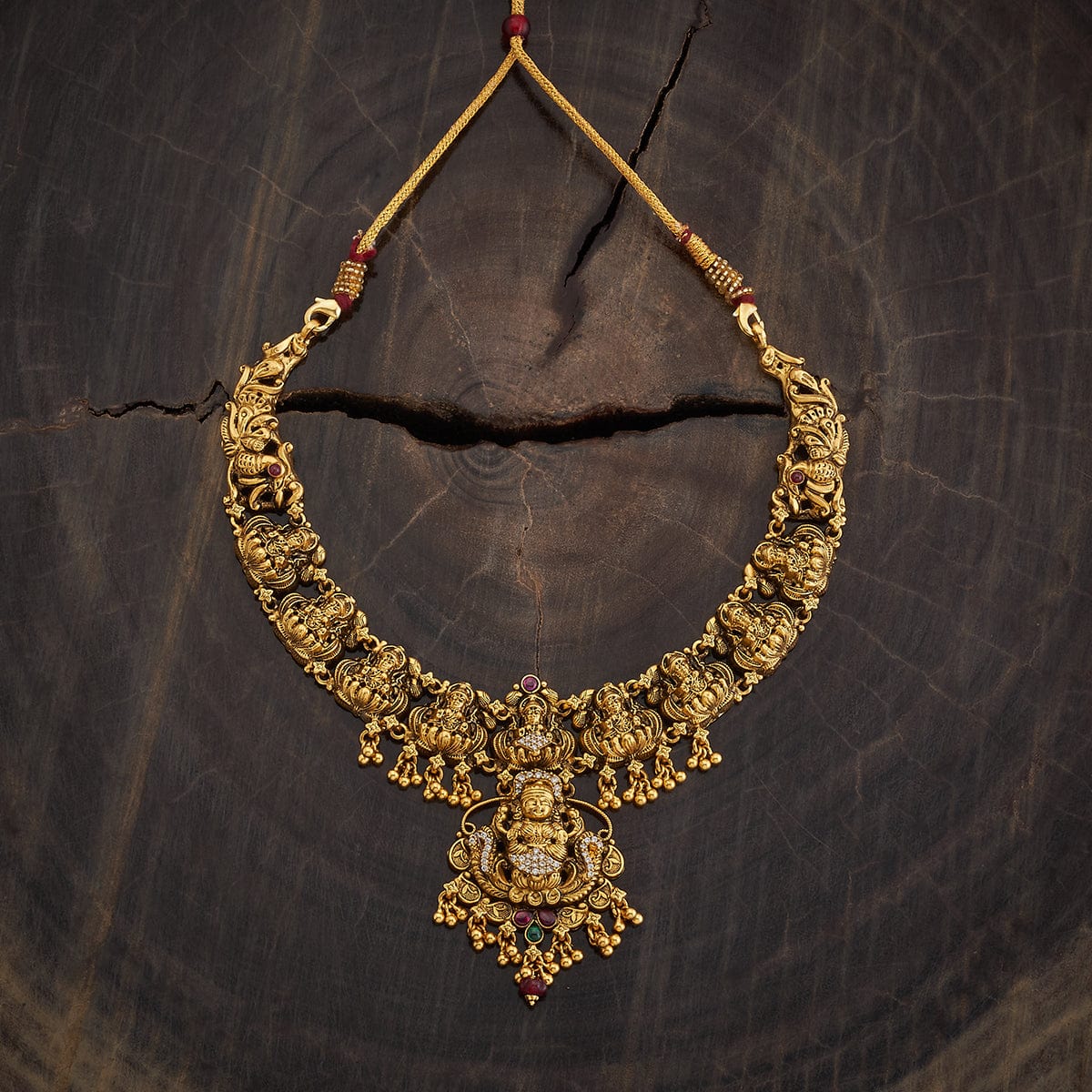 Silver Temple Necklace 177194 - Image 4