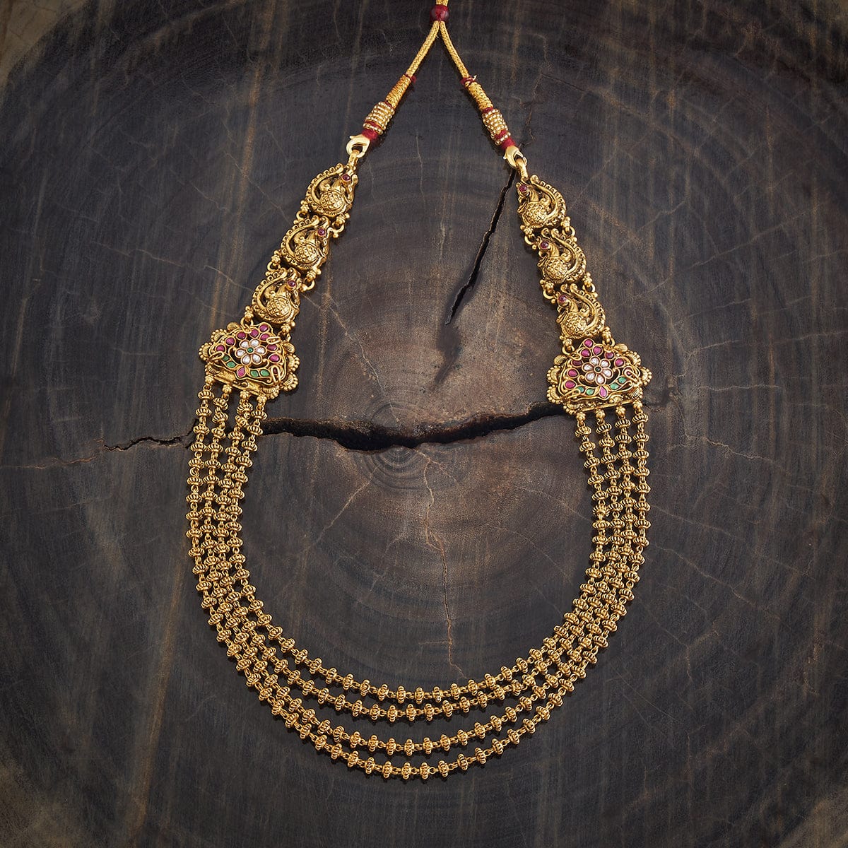 Silver Temple Necklace 177212 - Image 4