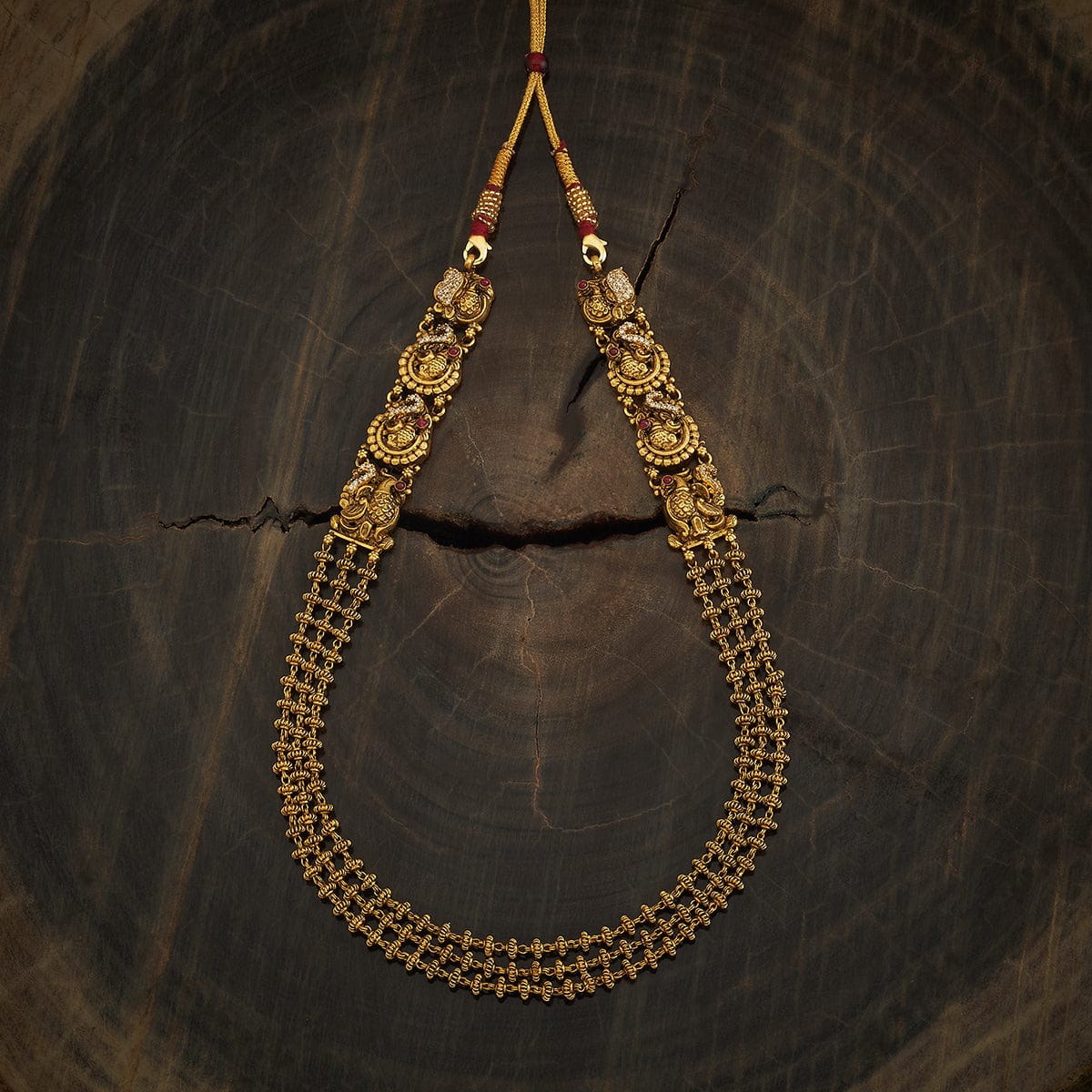 Silver Temple Necklace 177213 - Image 4
