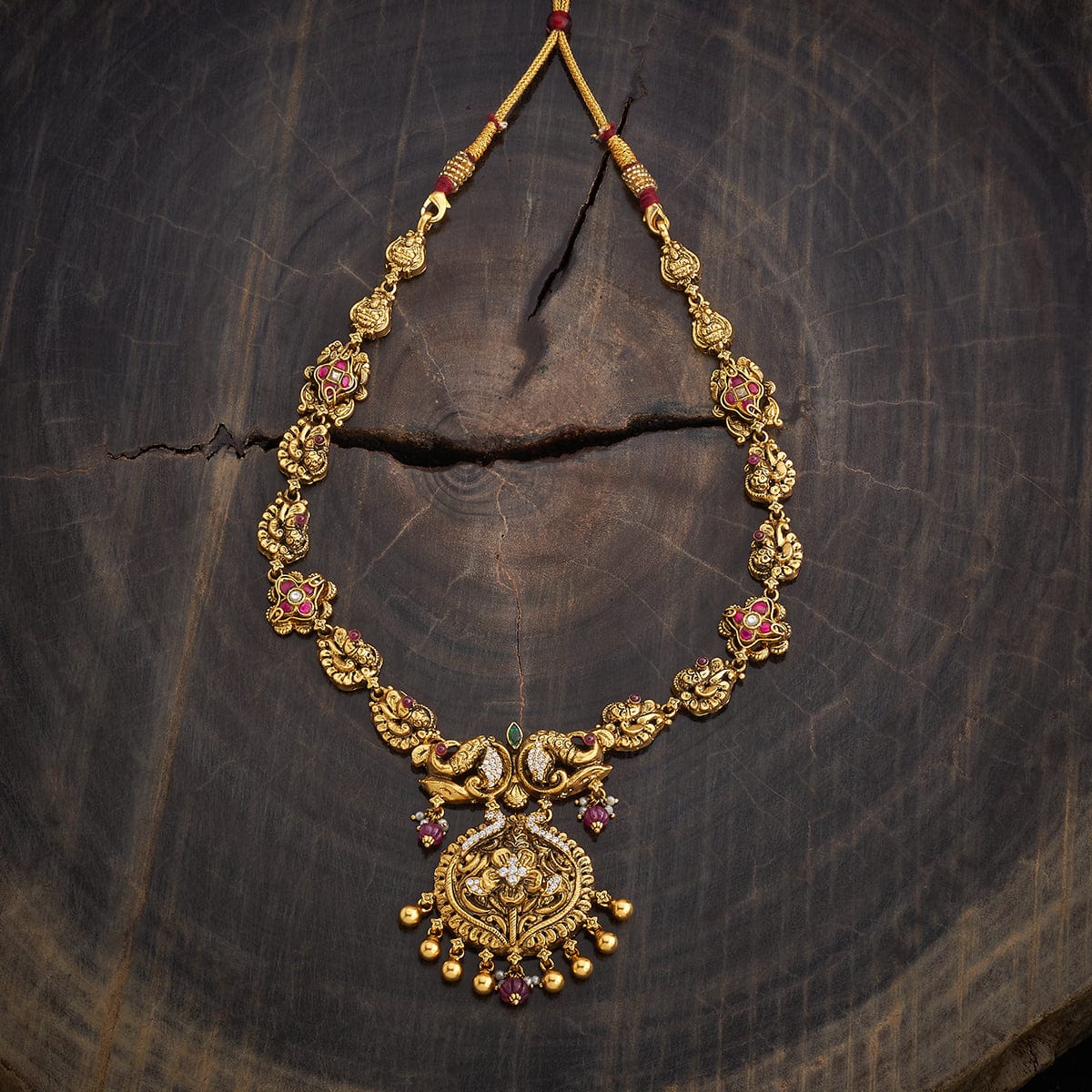 Silver Temple Necklace 177229 - Image 2