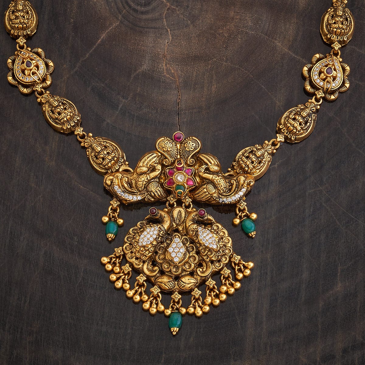 Silver Temple Necklace 177230 - Image 3