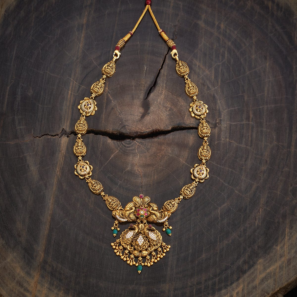 Silver Temple Necklace 177230 - Image 4