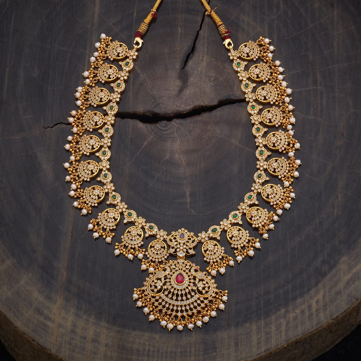 Silver Temple Necklace 177284 - Image 2