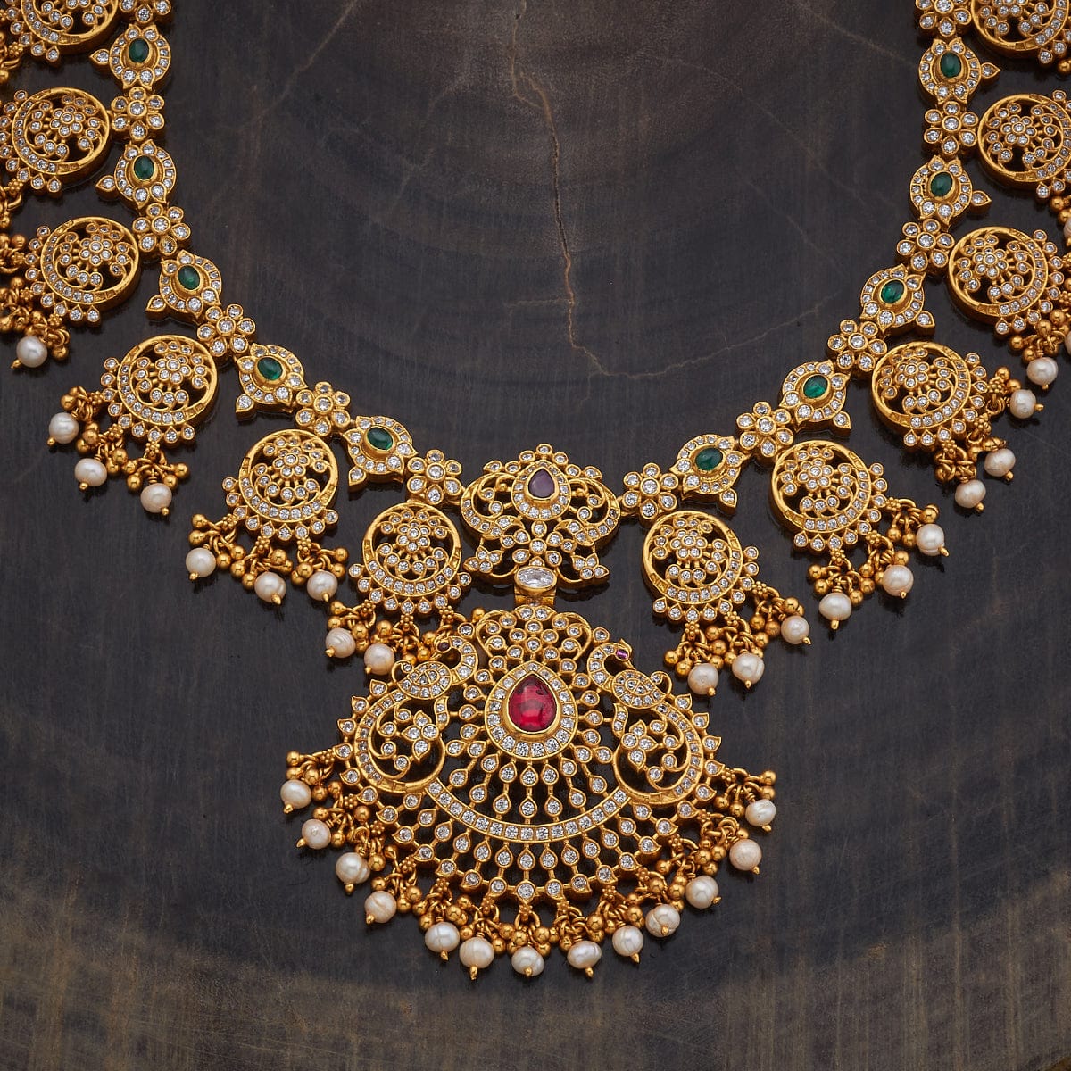 Silver Temple Necklace 177284 - Image 3