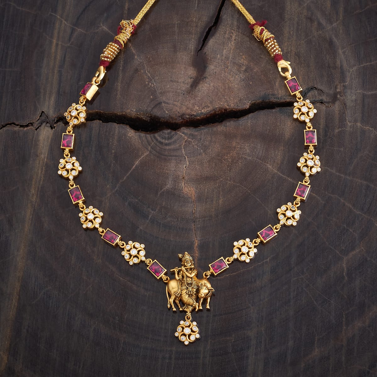 Silver Temple Necklace 177312 - Image 4