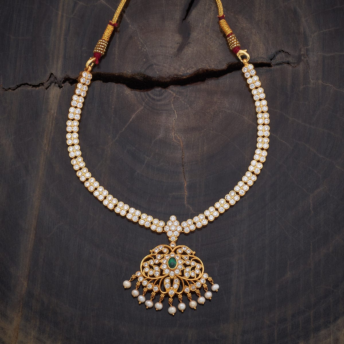 Silver Temple Necklace 177315 - Image 7