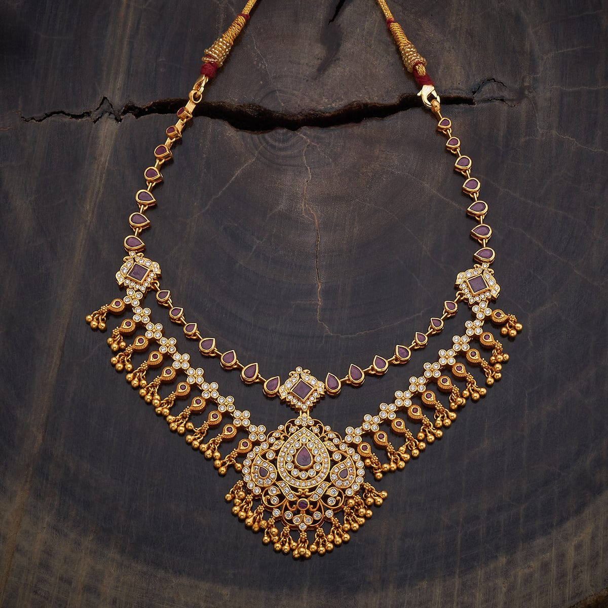 Silver Temple Necklace 177318 - Image 4