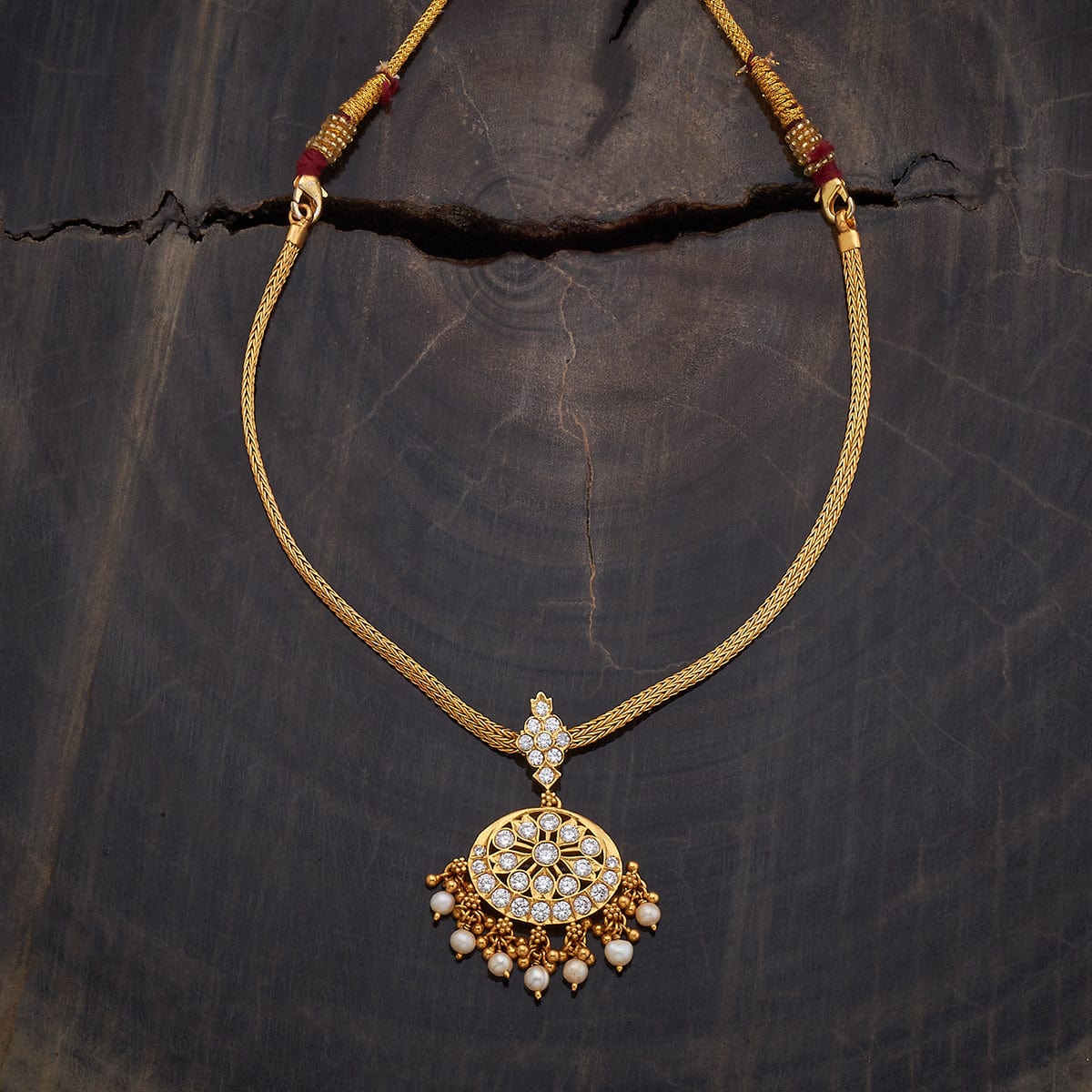 Silver Temple Necklace 177330 - Image 7