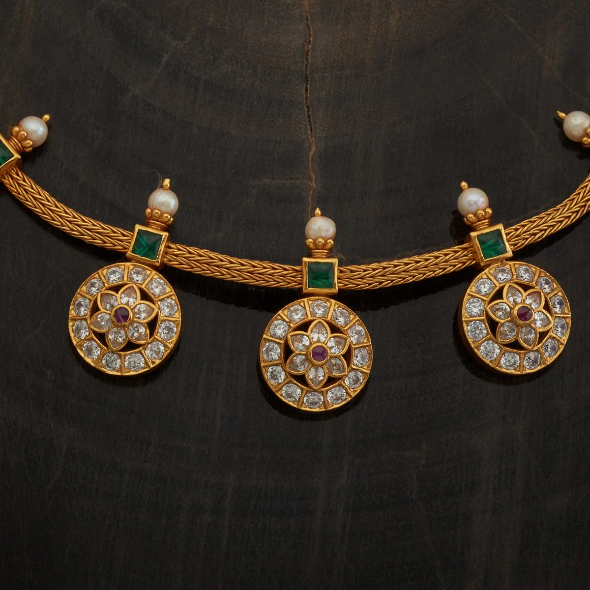 Silver Temple Necklace 177331 - Image 3