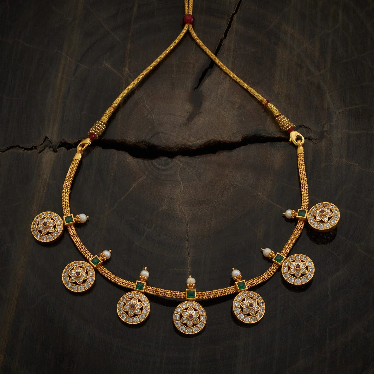 Silver Temple Necklace 177331 - Image 4