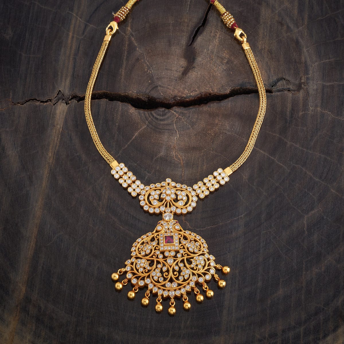 Silver Temple Necklace 177334 - Image 4