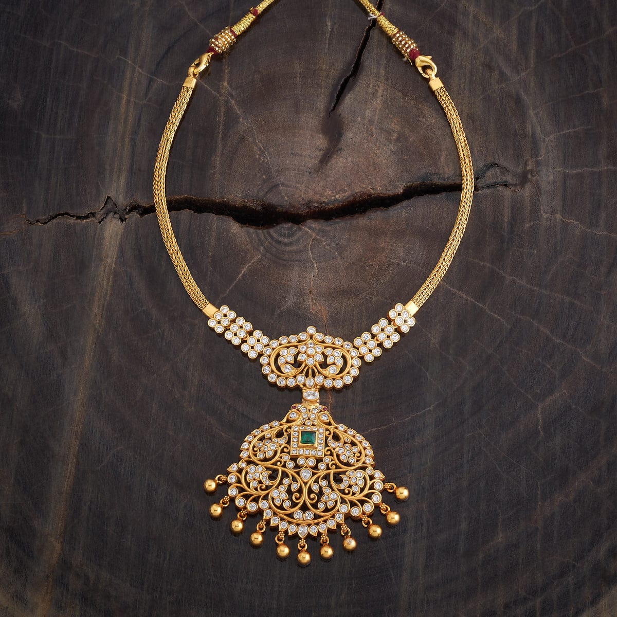 Silver Temple Necklace 177334 - Image 5
