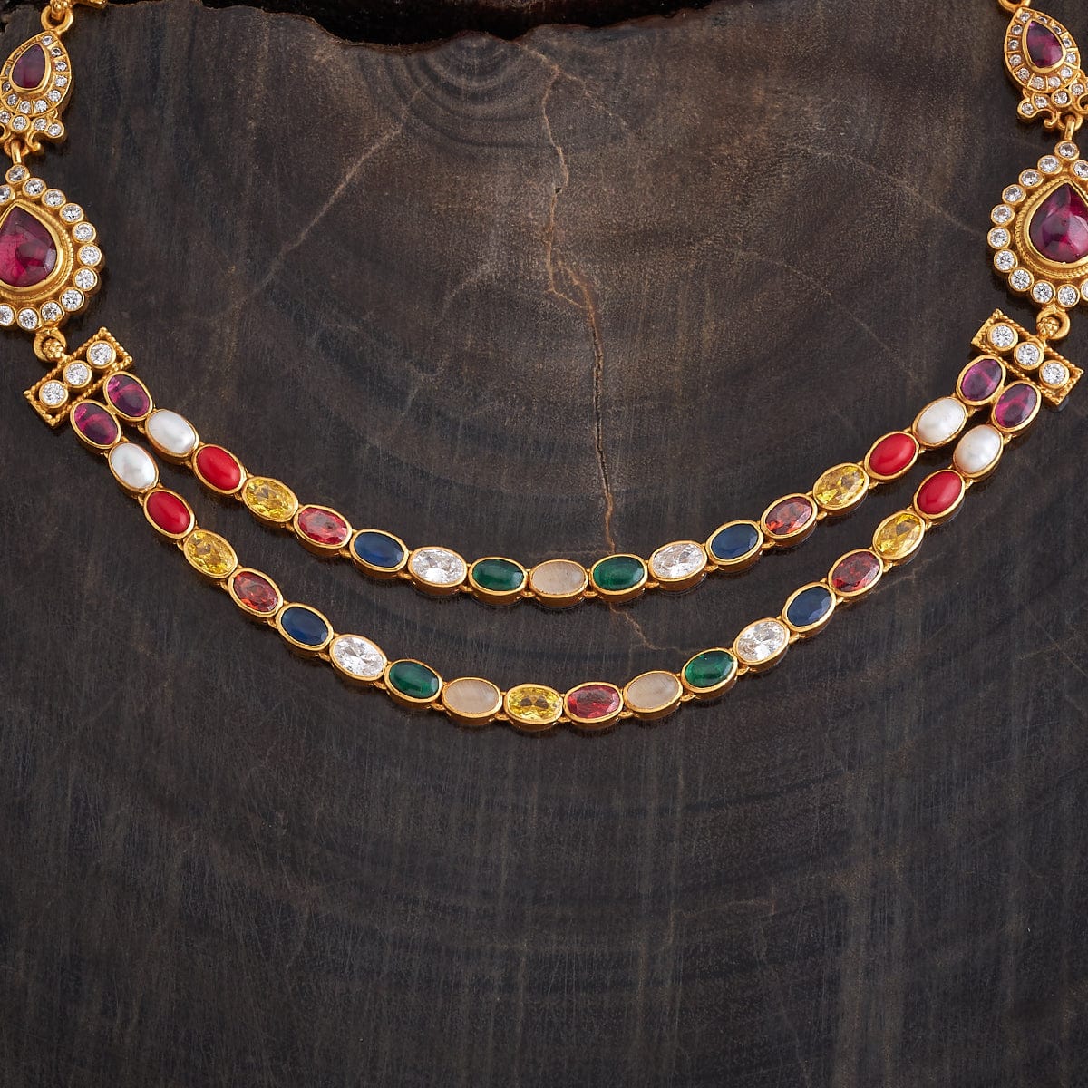 Silver Temple Necklace 177348 - Image 8