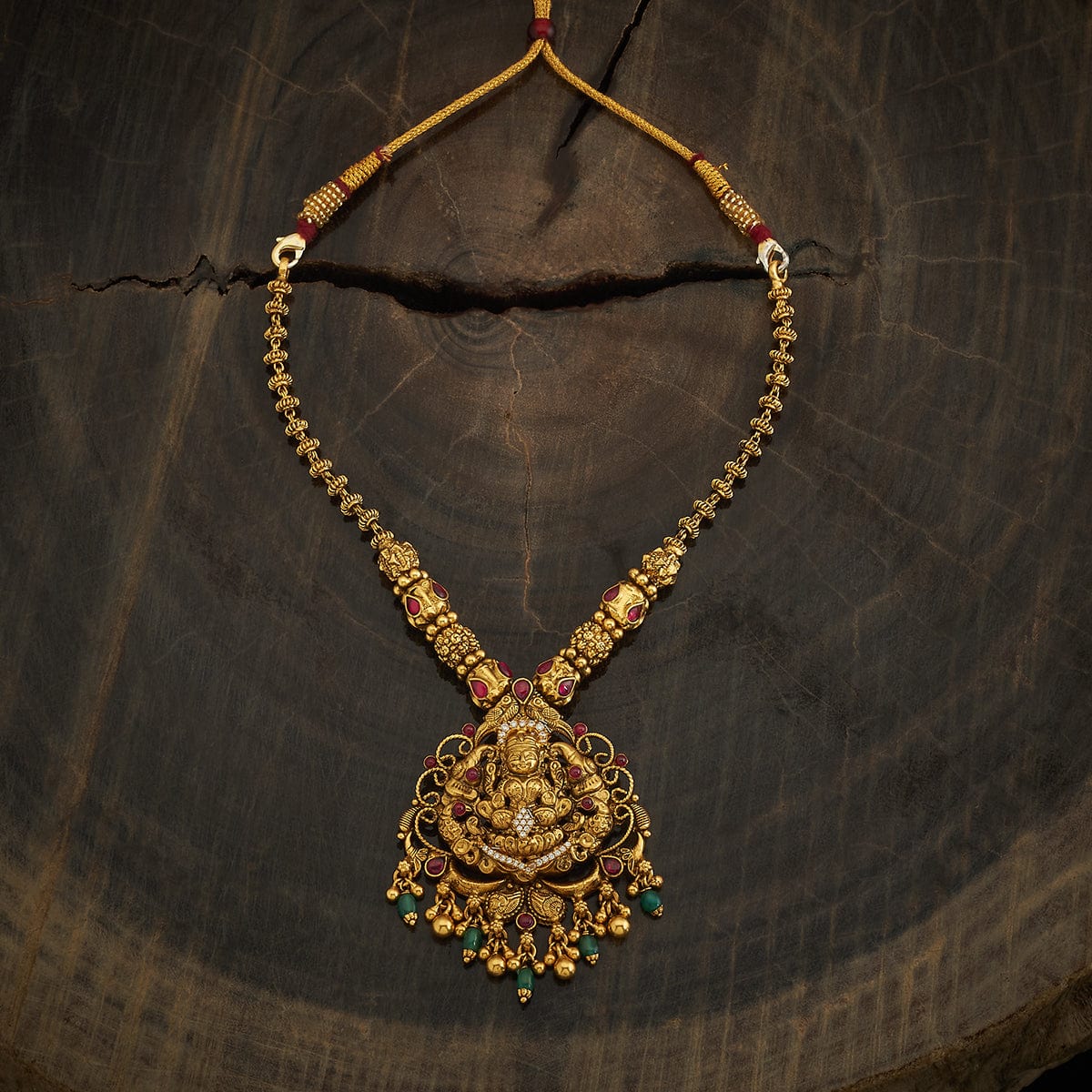Silver Temple Necklace 177377 - Image 2