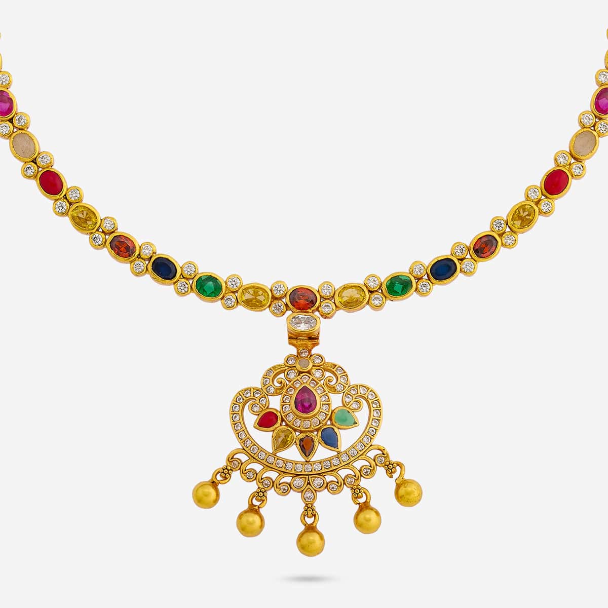 Silver Temple Necklace 177530 - Image 11
