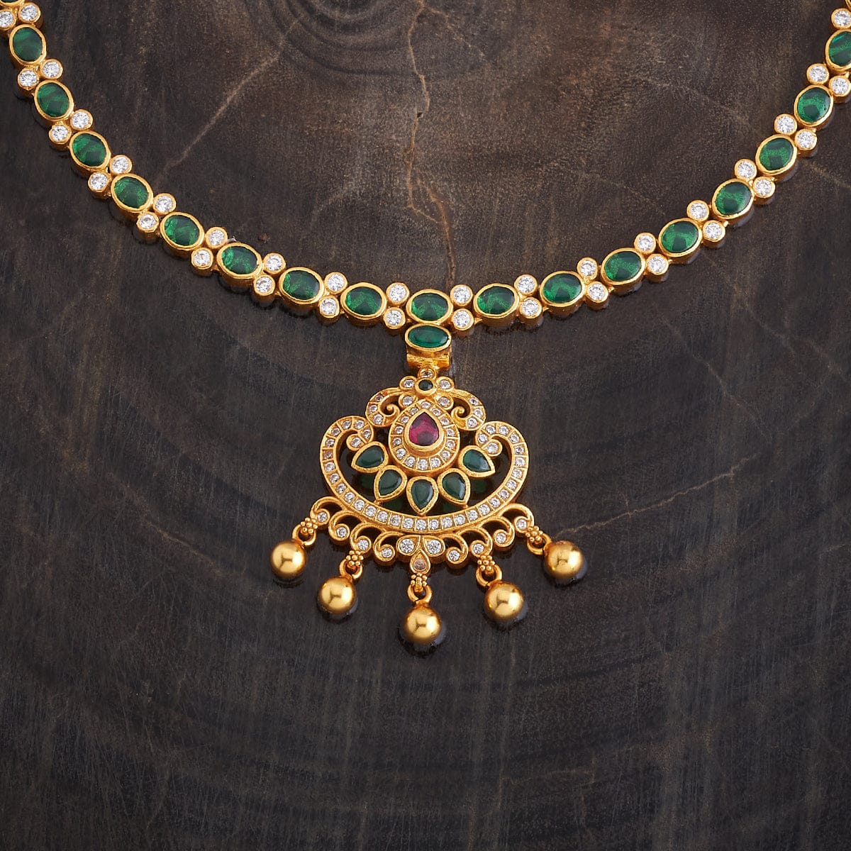Silver Temple Necklace 177530 - Image 3