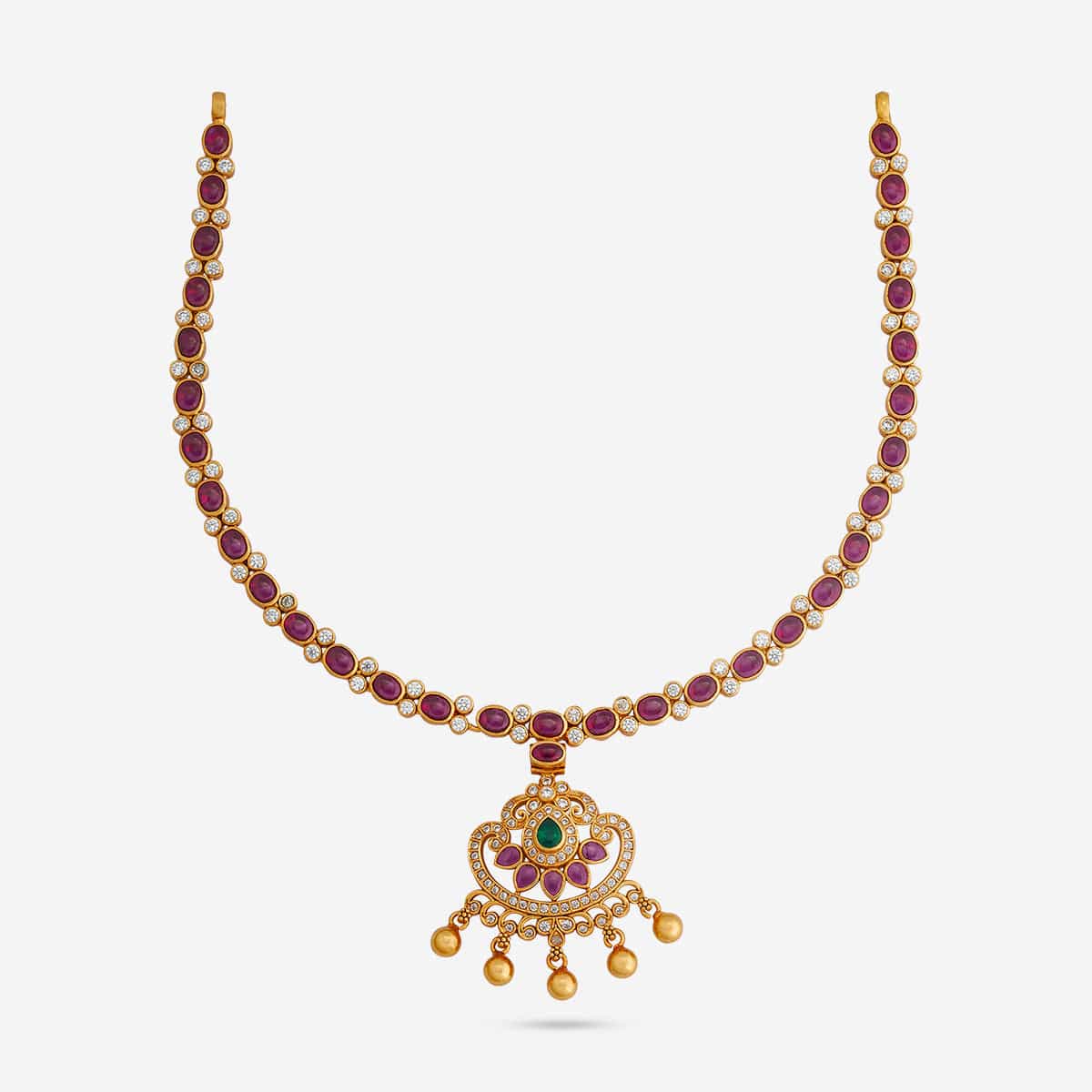 Silver Temple Necklace 177530 - Image 4