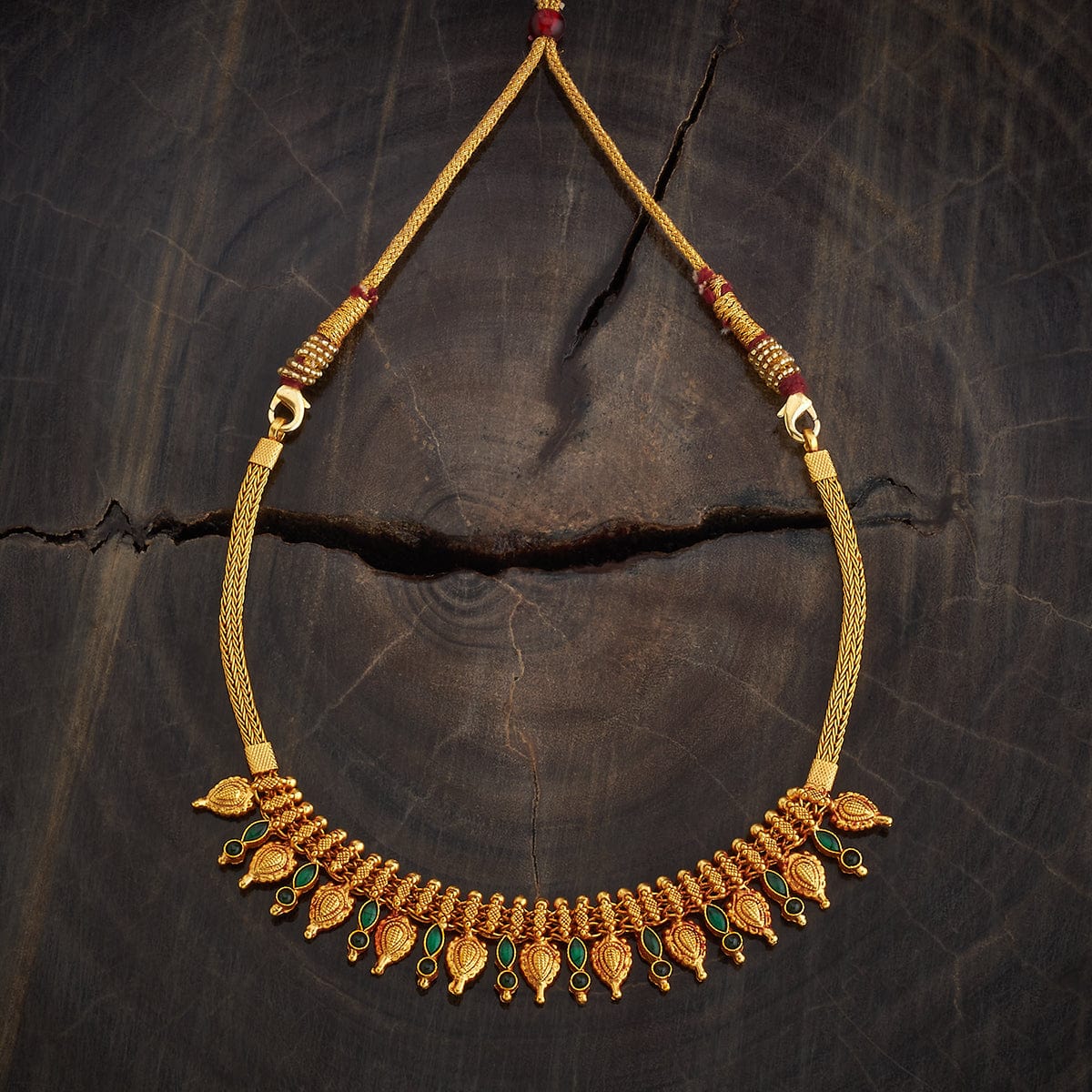 Silver Temple Necklace 177982 - Image 6
