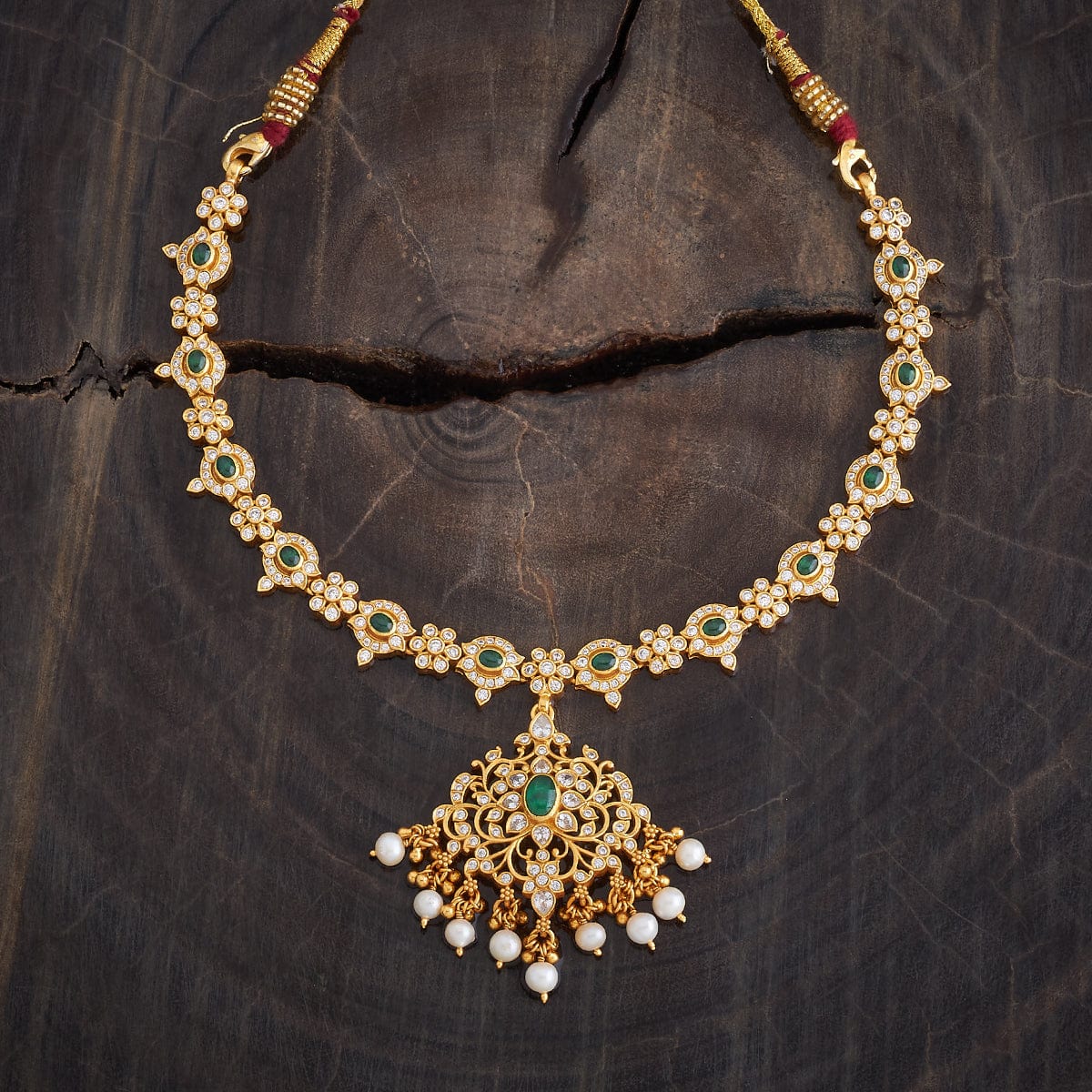 Silver Temple Necklace 178071 - Image 5