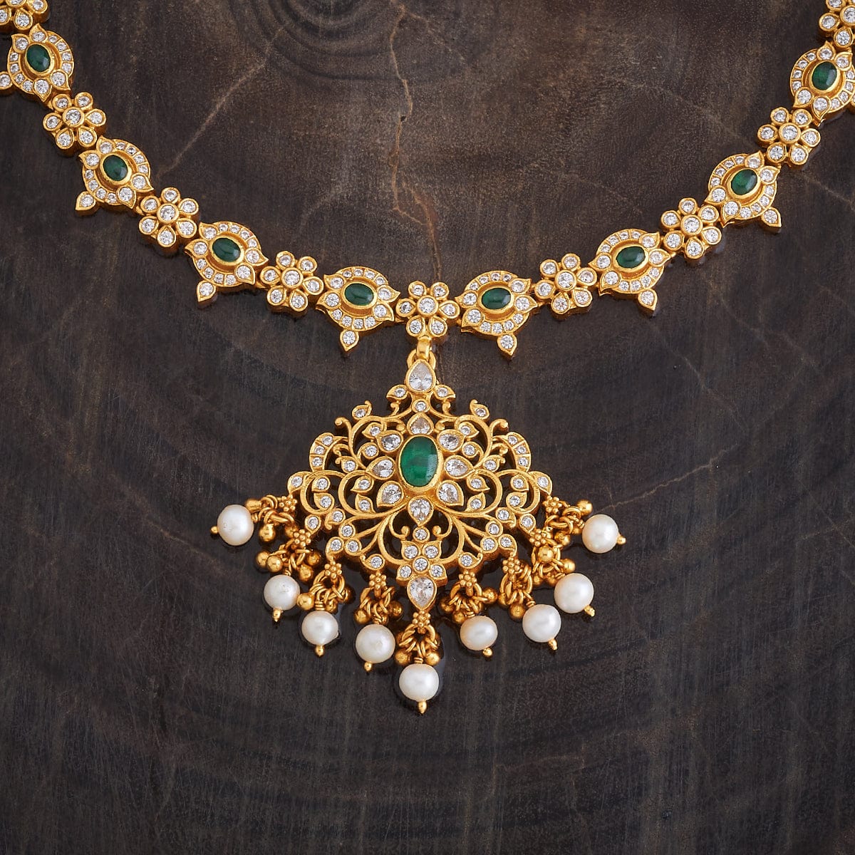 Silver Temple Necklace 178071 - Image 6