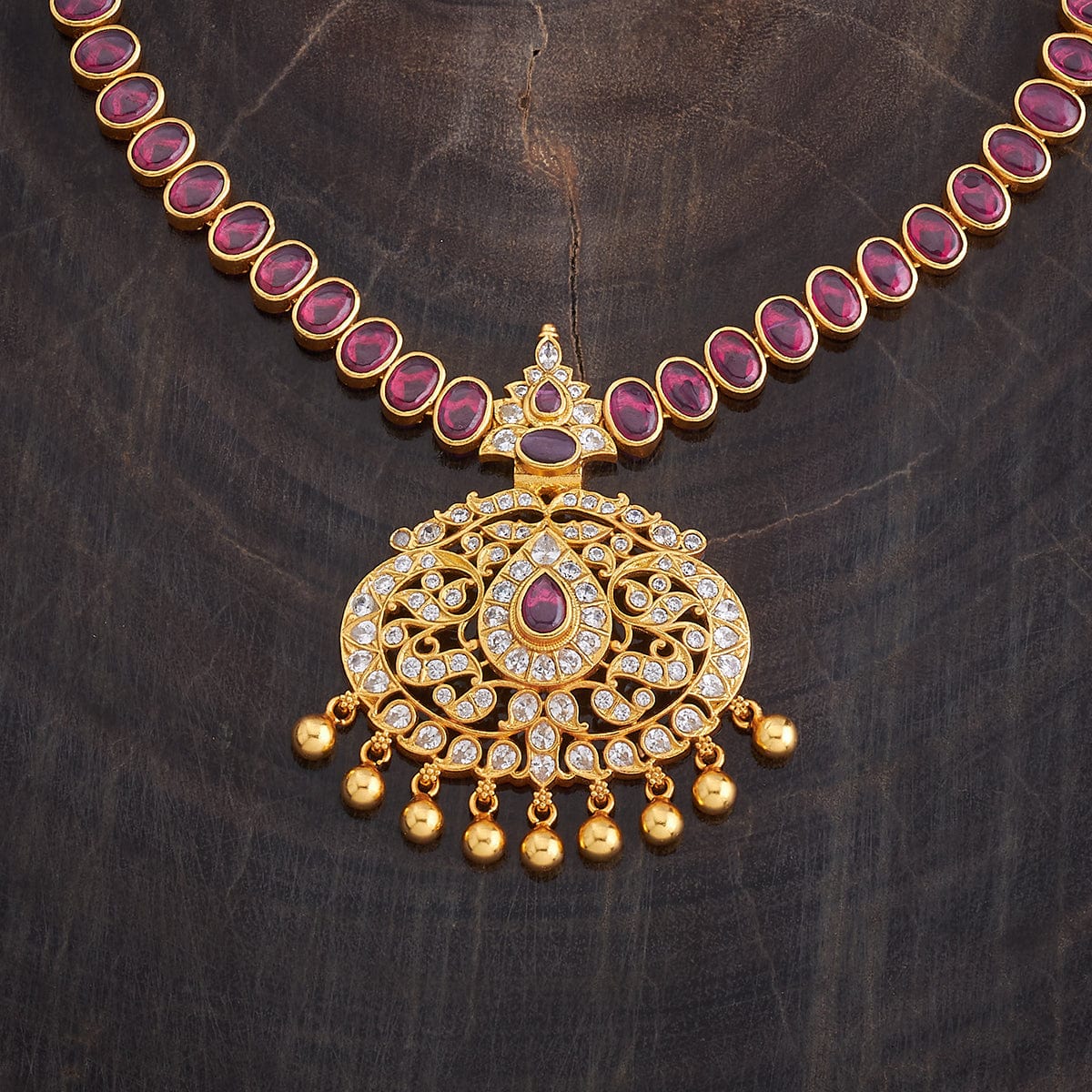 Silver Temple Necklace 178074 - Image 3